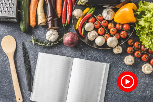Como planejar seu canal no Youtube de receitas fáceis para iniciantes na cozinha